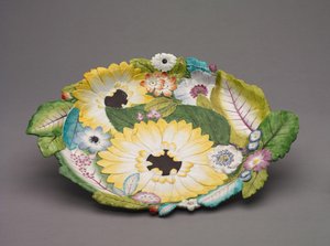 スタンド、チェルシー磁器工場、1755年頃 作： English School