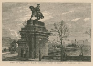 フランスのフランシスコ1世の像 作： English School