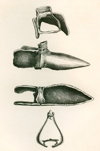 The British Army: Its Origins, Progress and Equipment、1868 年発行の鐙と Sollerets。