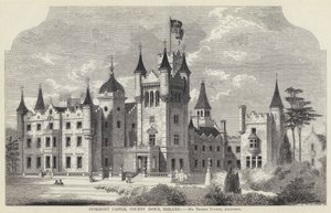 アイルランド、カウンティ・ダウン、ストームント城（彫刻 作： English School