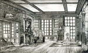 ジェームスティソエスクァイアのためのスタジオ、グローブエンドロード、1874年（リソ）（bw写真） 作： English School