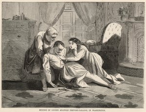 ワシントンでのLucien Anatole Prevost-Paradolの自殺 作： English School