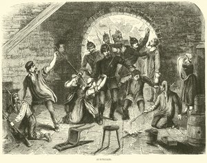 驚いた、1871年1月 作： English School