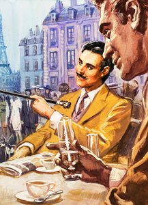 パリでお茶を飲む 作： English School