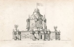 1814年の平和のためのコンコード神殿 作： English School
