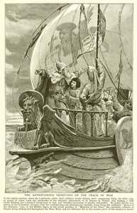 戦争の軌道に乗る冒険的なベネチアン 作： English School
