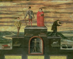人類の時代、16世紀後半 作： English School