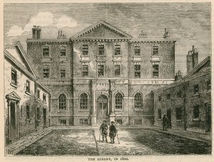 1800年にロンドンのアルバニー 作： English School