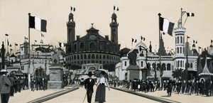 1900年にパリで開催された国際博覧会のアルジェリア部門