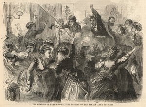 フランスのアマゾン。パリの女性軍の刺激的な会議 作： English School