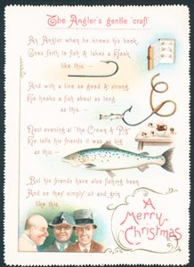 アングラーズジェントルクラフト、クリスマスカード 作： English School