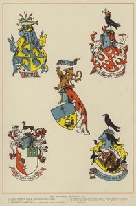 The Armorial Bearings（カラーリトグラフ 作： English School