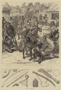 アシャンティ戦争（版画 作： English School