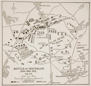 ウォータールーの戦い、1815年6月18日