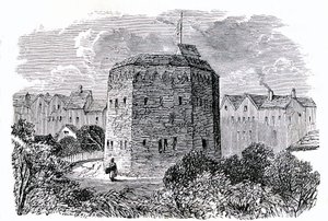 The Beargarden, Southwark, London (litho) 作： English School