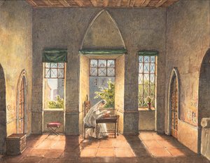 ボーシャン塔、1825年頃（紙に水彩） 作： English School