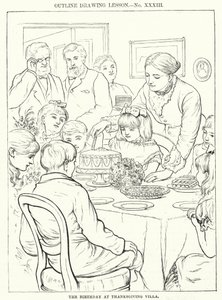 サンクスヴィレッジでの誕生日（刻印 作： English School