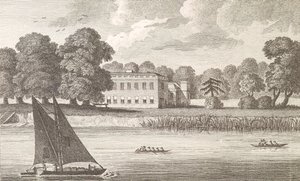 1788年、テイラーによって彫刻されたフラムのロンドン宮殿の司教 作： English School
