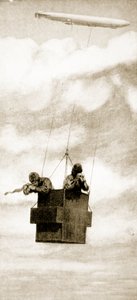 ツェッペリン型爆弾投射機の防弾ケージ、1914年〜19年