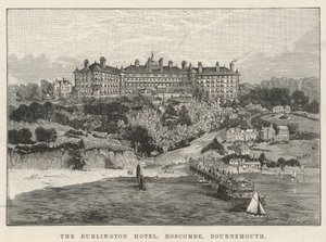 The Burlington Hotel, Boscombe, Bournemouth (Englanding) 作： English School