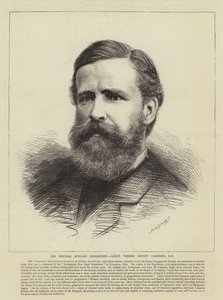 The Central African Expedition, Lieutenant Verney Lovett Cameron, RN (e.g. engraving) 作： English School