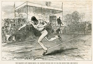 チャンピオンローンテニスマッチ：ハートリー氏が2度目のカップ優勝 作： English School