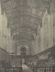 西を望む礼拝堂、1816年（グラビア） 作： English School