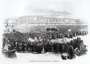 1848年4月のケニントンコモンに関するチャーティスト会議