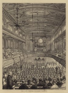 The City Temple, Holborn Viaduct (Engraving) 作： English School