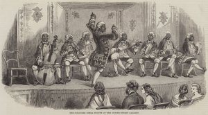 The Coloured Opera Troupe at the Oxford-Street Gallery（エングレーヴィング 作： English School