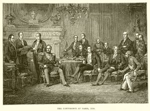 1856年パリ会議 作： English School