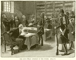 クーデター：裁判官の立ち退き 作： English School