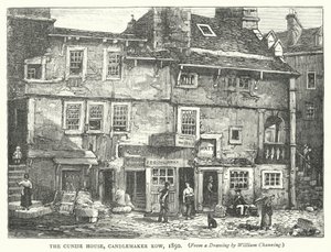 The Cunzie House, Candlemaker Row（カンジー・ハウス、キャンドルメーカー・ロウ 作： English School