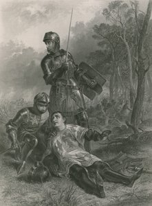 ワーウィック伯爵の死、ヘンリー6世 作： English School