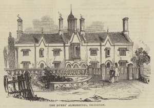 The Dyers "Almshouses、イズリントン 作： English School