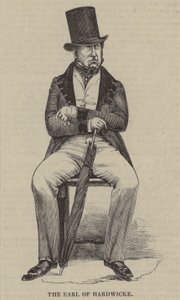 The Earl Of Hardwicke（ハードウィック伯爵）（彫刻 作： English School