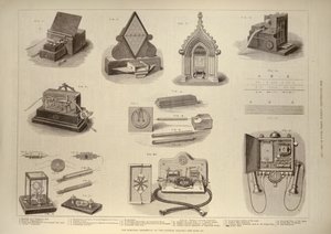 1882年3月18日、イラスト入りロンドンニュースのクリスタルパレスでの電気展