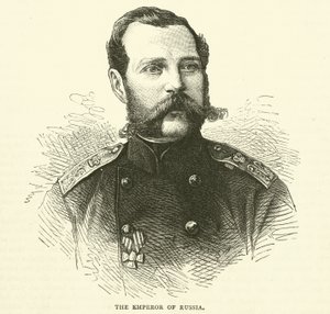 ロシア皇帝、1870年11月 作： English School