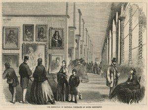 サウスケンジントンでのナショナルポートレート展 作： English School