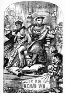 The Famous History of King Henry the Eighth - Illustrated in "Works complete by William Shakespeare" 1866 - この版の図版と一般的な形式は、ロンドンで出版されたCassell