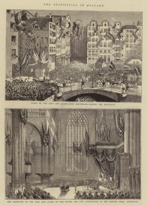 オランダの祭礼（版画 作： English School