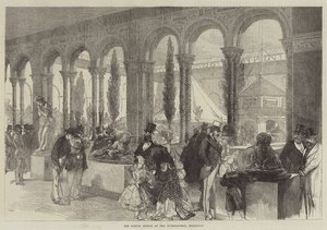 万国博覧会のフランス別館（彫刻 作： English School