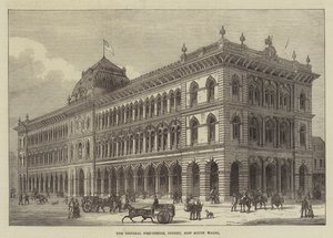 The General Post-Office, Sydney, New South Wales (e.g. engraving) 作： English School