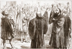 ジェームズエイトケンワイリー（1808〜1890年）によるパブのプロテスタンティズムの歴史からの例証、ロマン主義の放棄を誓うジュネーブ。 1878