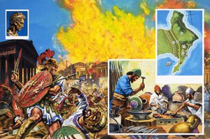 黄金の都市：カルタゴ、パート4-破壊を非難 作： English School
