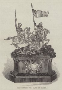 グッドウッドカップ、ハロルドの死（彫刻 作： English School