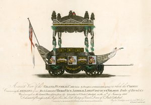 ネルソン副大将卿のグランド葬儀車 作： English School