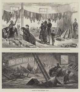 テムズ川の大災害（版画