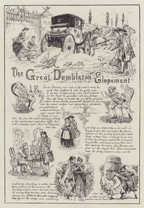 The Great Dumbleton Elopement (彫刻) 作： English School