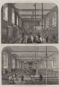 The Great Schools of England（イングランドの偉大な学校）」（エングレービング 作： English School